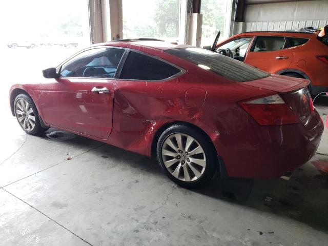 1HGCS22818A012431 - 2008 HONDA ACCORD EXL RED photo 2