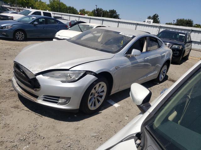 5YJSA1CN7DFP14699 - 2013 TESLA MODEL S Արծաթագույն լուսանկար 1