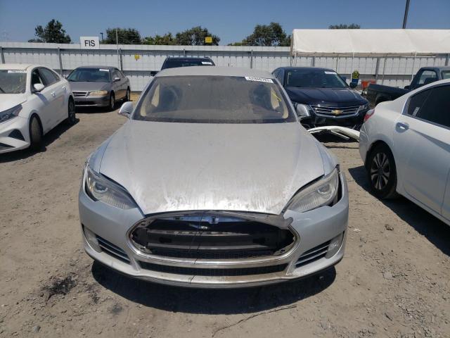 5YJSA1CN7DFP14699 - 2013 TESLA MODEL S Արծաթագույն լուսանկար 5