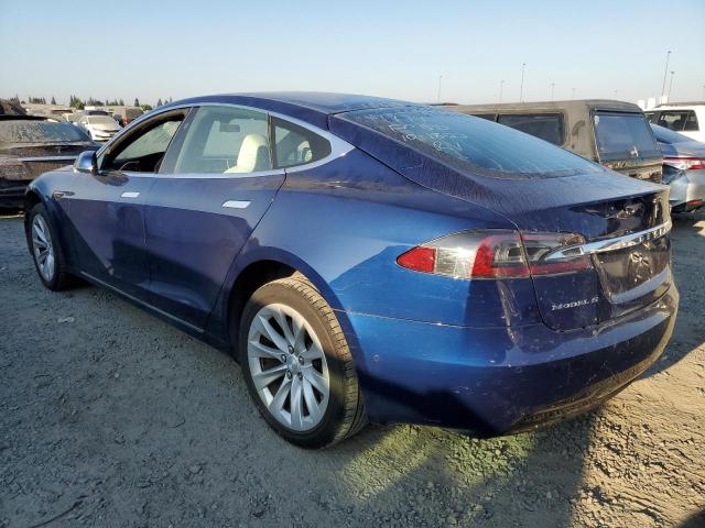 5YJSA1E14HF189973 - 2017 TESLA MODEL S Կապույտ լուսանկար 2