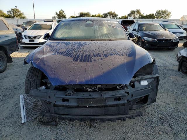 5YJSA1E14HF189973 - 2017 TESLA MODEL S Կապույտ լուսանկար 5