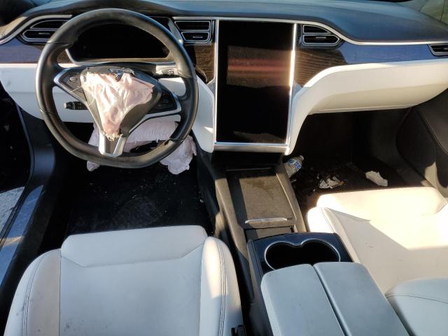 5YJSA1E14HF189973 - 2017 TESLA MODEL S Կապույտ լուսանկար 8