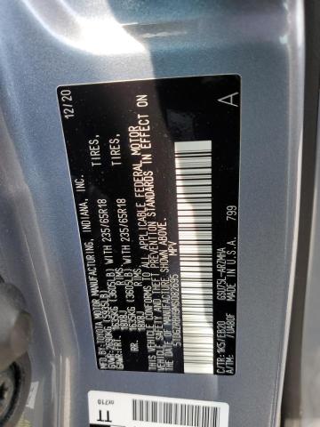 5TDGZRBH9MS082695 - 2021 TOYOTA HIGHLANDER XLE BLUE photo 14