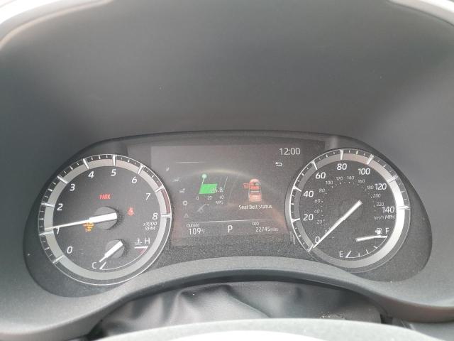 5TDGZRBH9MS082695 - 2021 TOYOTA HIGHLANDER XLE BLUE photo 9