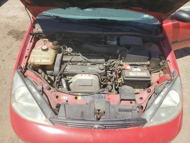 3FAFP31301R136247 - 2001 FORD FOCUS ZX3 RED photo 11