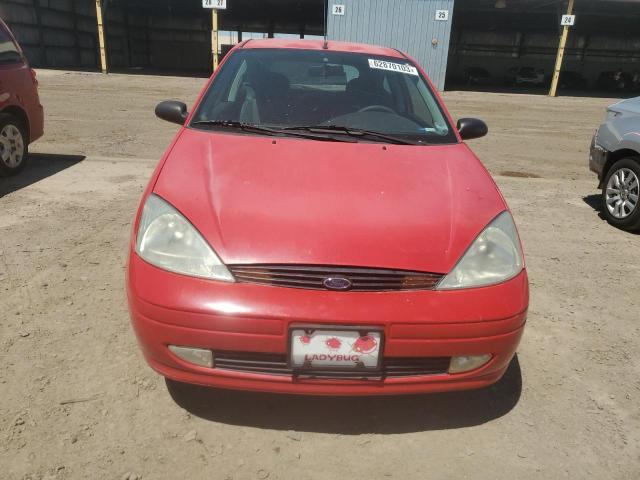 3FAFP31301R136247 - 2001 FORD FOCUS ZX3 RED photo 5