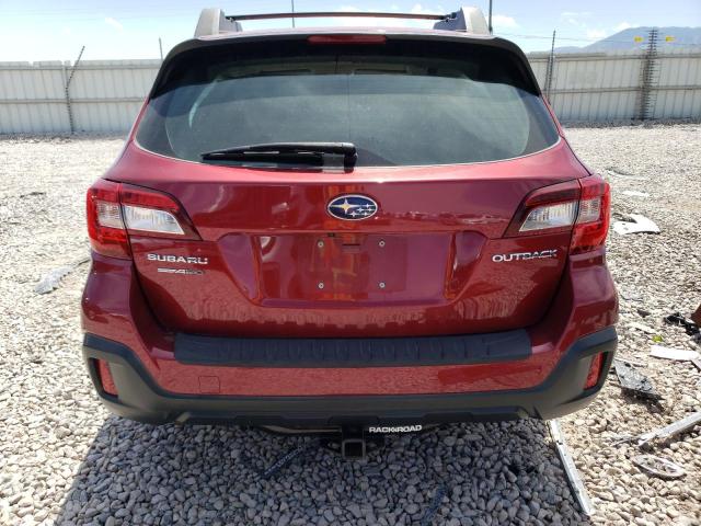 4S4BSAAC5J3248449 - 2018 SUBARU OUTBACK 2.5I BURGUNDY photo 6