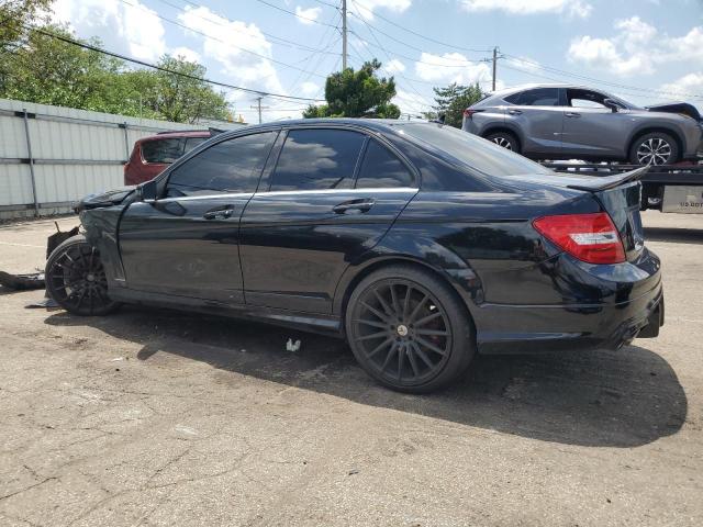 WDDGF8AB0ER323226 - 2014 MERCEDES-BENZ C 300 4MATIC BLACK photo 2