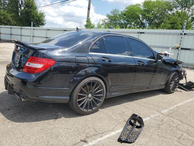 WDDGF8AB0ER323226 - 2014 MERCEDES-BENZ C 300 4MATIC BLACK photo 3