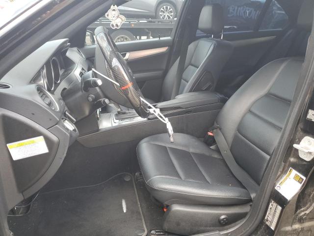 WDDGF8AB0ER323226 - 2014 MERCEDES-BENZ C 300 4MATIC BLACK photo 7