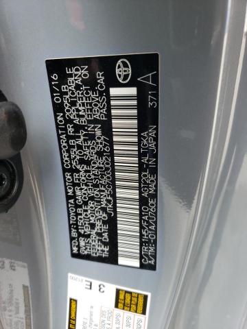 JTKJF5C70GJ021677 - 2016 TOYOTA SCION TC 银色 照片 13