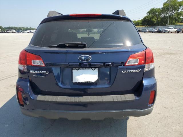 4S4BRBGC2A3319020 - 2010 SUBARU OUTBACK 2.5I PREMIUM BLUE photo 6