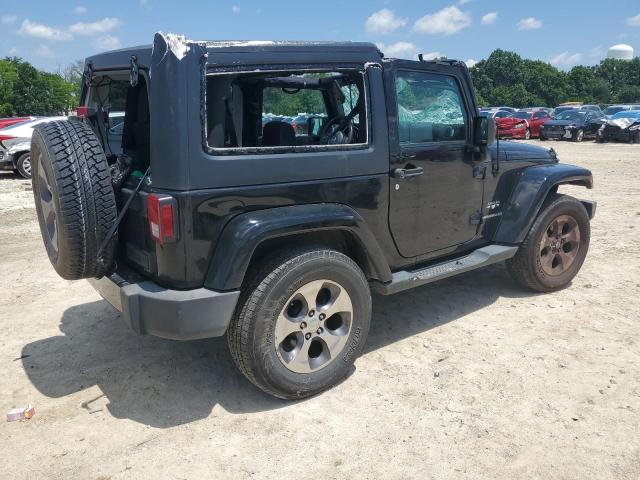 1C4AJWBG2GL128652 - 2016 JEEP WRANGLER SAHARA Negro foto 3
