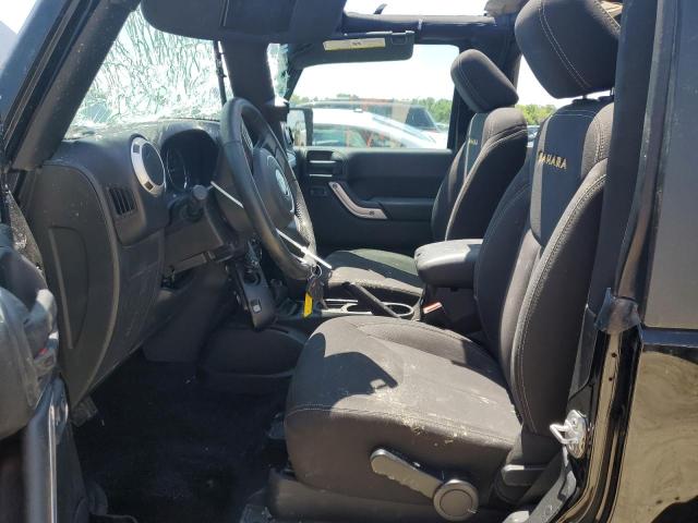 1C4AJWBG2GL128652 - 2016 JEEP WRANGLER SAHARA Negro foto 7