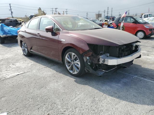 JHMZC5F16JC021929 - 2018 HONDA CLARITY BURGUNDY photo 1