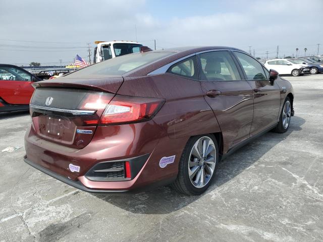 JHMZC5F16JC021929 - 2018 HONDA CLARITY BURGUNDY photo 4