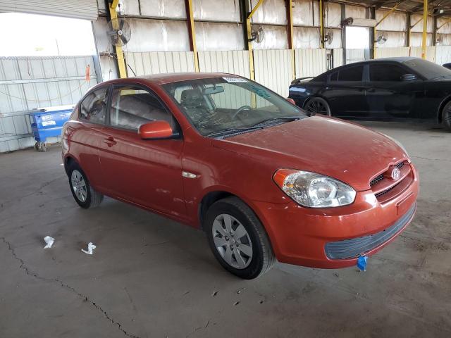 KMHCM3AC1BU189213 - 2011 HYUNDAI ACCENT GL ORANGE photo 4