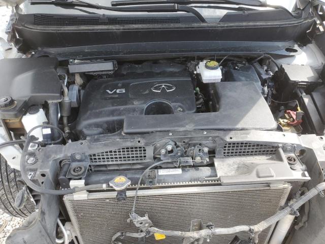 5N1DL0MN2JC501255 - 2018 INFINITI QX60 SILVER photo 12