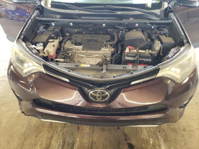 2T3WFREV1JW432613 - 2018 TOYOTA RAV4 ADVENTURE BURGUNDY photo 12