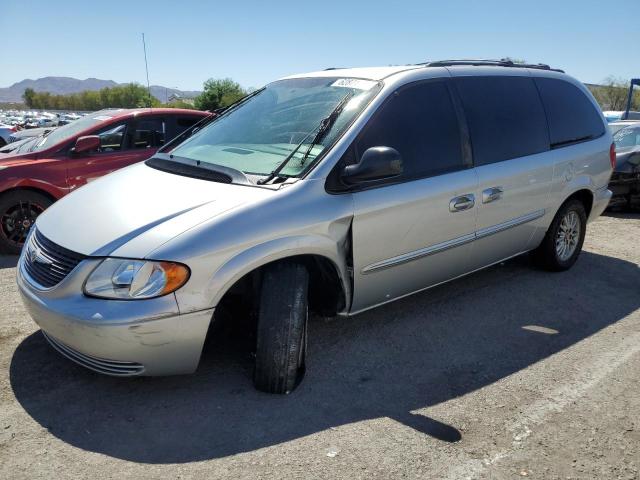 2C8GP74L02R725287 - 2002 CHRYSLER TOWN & COU EX SILVER photo 1