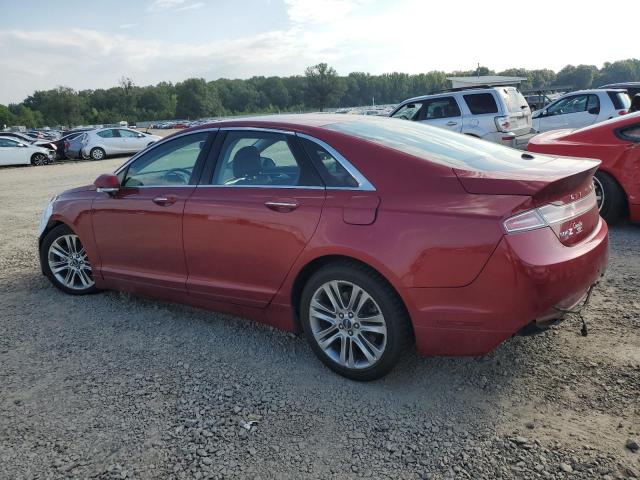3LN6L2JK8DR813097 - 2013 LINCOLN MKZ RED photo 2
