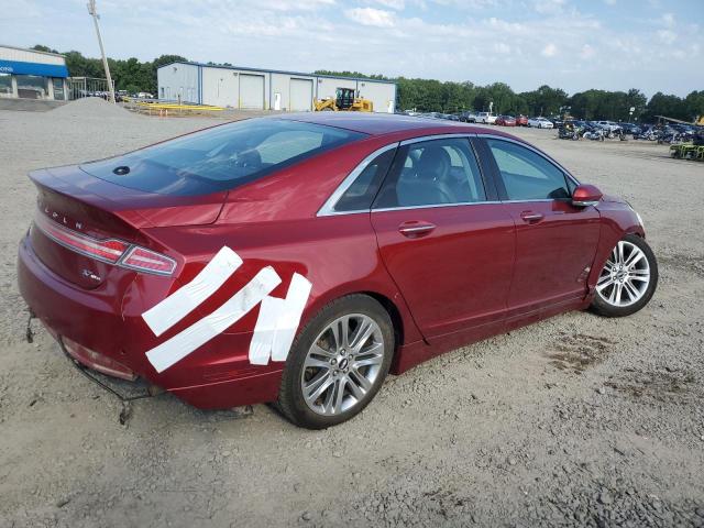 3LN6L2JK8DR813097 - 2013 LINCOLN MKZ RED photo 3