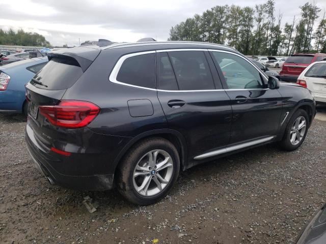 5UXTY5C00L9C53898 - 2020 BMW X3 XDRIVE30I BLACK photo 3