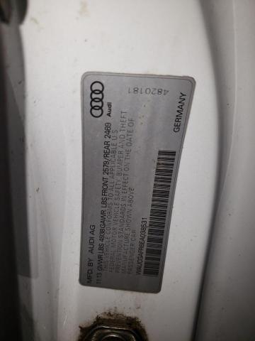 WAUCGAFR6EA038531 - 2014 AUDI S5 PREMIUM PLUS თეთრი ფოტო 12