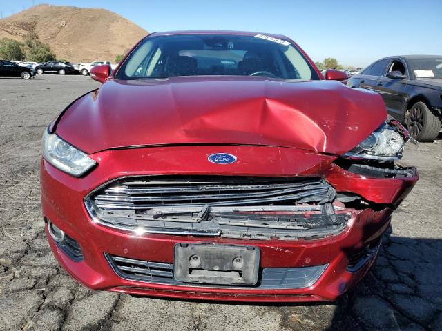 3FA6P0RU5DR297158 - 2013 FORD FUSION TITANIUM HEV RED photo 5