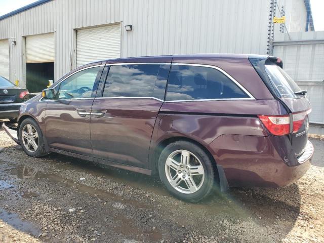 5FNRL5H98BB046629 - 2011 HONDA ODYSSEY TOURING PURPLE photo 2