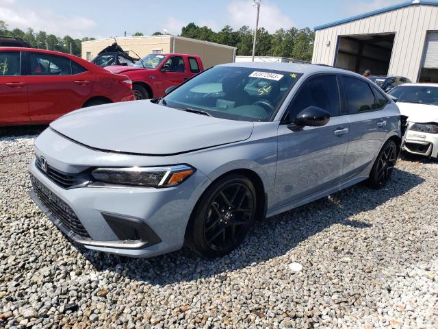 2HGFE2F56NH586783 - 2022 HONDA CIVIC SPORT 蓝色 照片 1