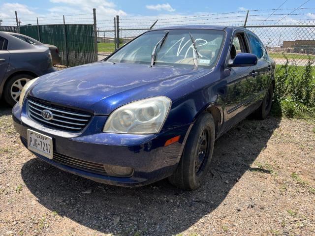 KNAGE123985218088 - 2008 KIA OPTIMA LX BLUE photo 2