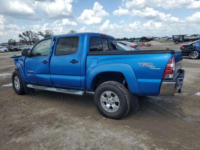 3TMJU62N29M080531 - 2009 TOYOTA TACOMA DOUBLE CAB PRERUNNER BLUE photo 2
