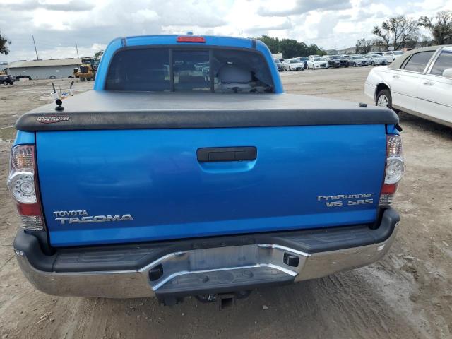 3TMJU62N29M080531 - 2009 TOYOTA TACOMA DOUBLE CAB PRERUNNER BLUE photo 6