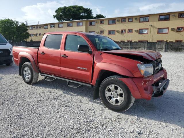 3TMJU4GNXBM114315 - 2011 TOYOTA TACOMA DOUBLE CAB PRERUNNER RED photo 4