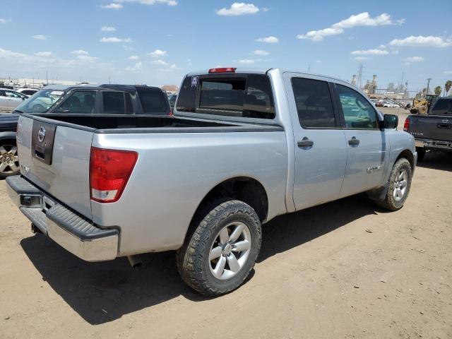 1N6AA0EJ3AN305089 - 2010 NISSAN TITAN XE SILVER photo 3