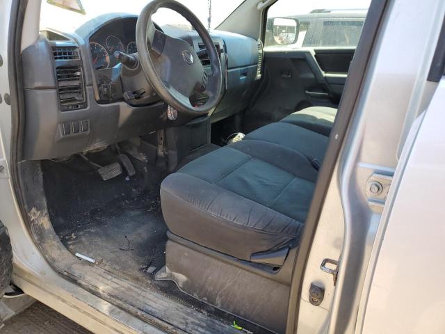 1N6AA0EJ3AN305089 - 2010 NISSAN TITAN XE SILVER photo 7