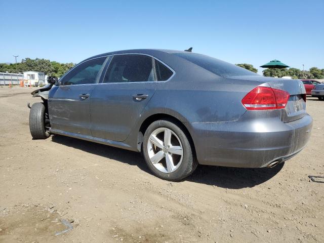 1VWBP7A32DC111740 - 2013 VOLKSWAGEN PASSAT SE GRAY photo 2