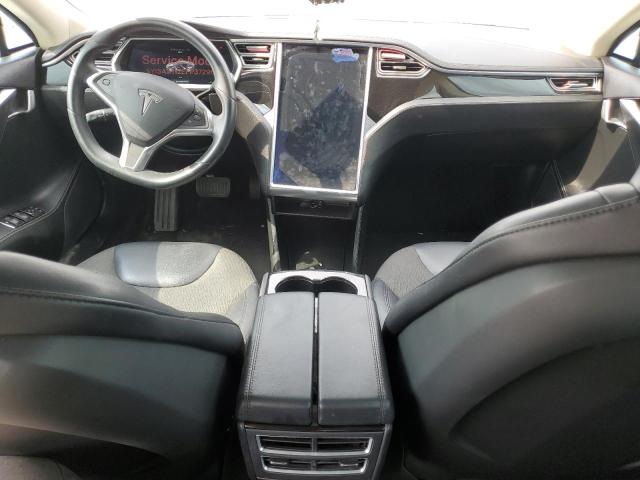 5YJSA1H12EFP37296 - 2014 TESLA MODEL S Сұр фото 8