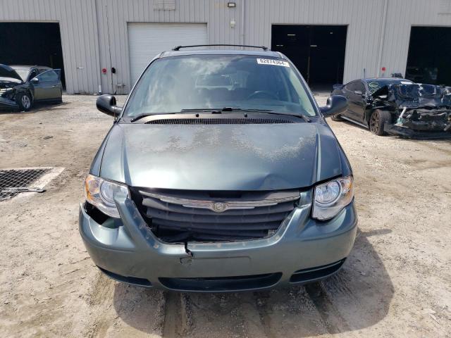 2A4GP54L86R766384 - 2006 CHRYSLER TOWN & COU TOURING BLUE photo 5