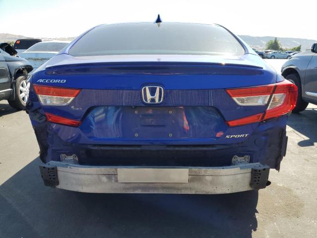 1HGCV1F37JA085941 - 2018 HONDA ACCORD SPORT 蓝色 照片 6