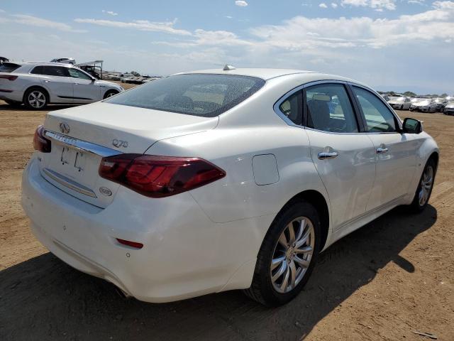 JN1BY1ARXKM585317 - 2019 INFINITI Q70 3.7 LUXE WHITE photo 3