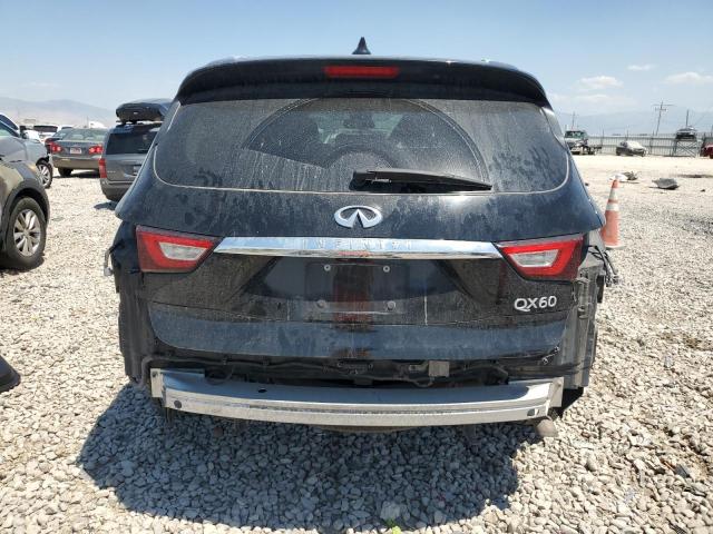 5N1DL0MN3HC543377 - 2017 INFINITI QX60 BLACK photo 6