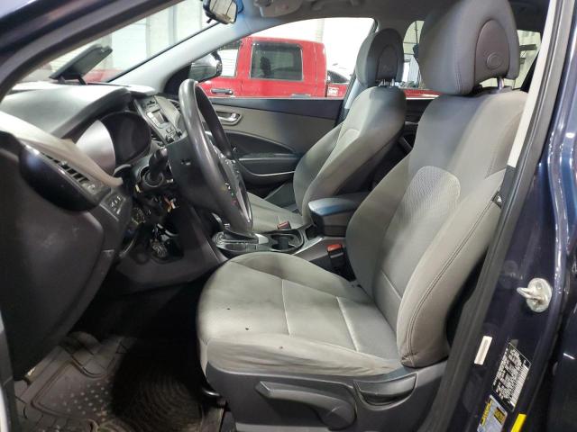 5XYZT3LB8EG201644 - 2014 HYUNDAI SANTA FE S 蓝色 照片 7