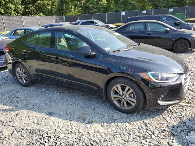 5NPD84LF6HH000617 - 2017 HYUNDAI ELANTRA SE BLACK photo 4