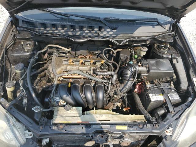 2T1KR32E03C073887 - 2003 TOYOTA COROLLA MA XR BLACK photo 11