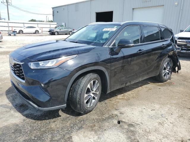 5TDGZRAH4LS512231 - 2020 TOYOTA HIGHLANDER XLE BLACK photo 1