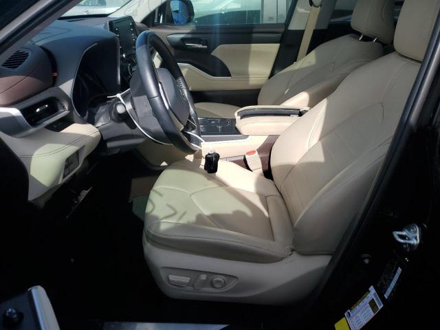 5TDGZRAH4LS512231 - 2020 TOYOTA HIGHLANDER XLE BLACK photo 7