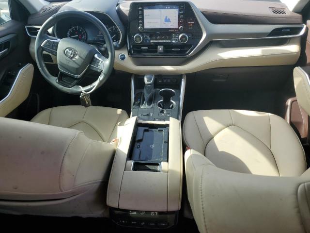 5TDGZRAH4LS512231 - 2020 TOYOTA HIGHLANDER XLE BLACK photo 8