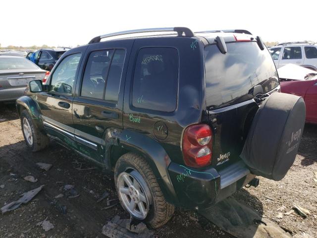 1J8GL58K36W157643 - 2006 JEEP LIBERTY LIMITED BLACK photo 3